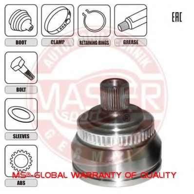 ШРУС НАРУЖНЫЙ ДО 100 000КМ ГАРАНТИИ 30826 303509SETMS