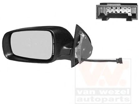 ELECTRICAL MIRROR L; SK.FABIA 00-07 HEAT, PRIM. 7625817