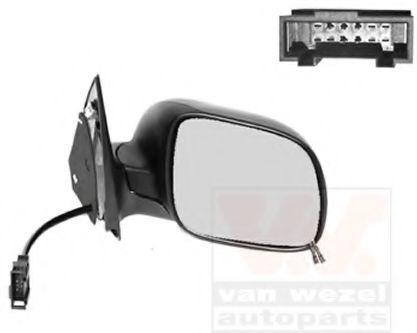 ELECTRICAL MIRROR R; SK.FABIA 00-07 HEAT, PRIM. 7625818
