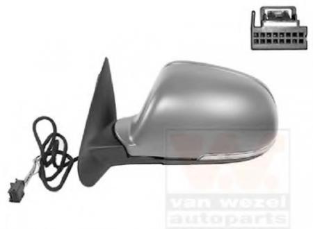 ELECTRICAL MIRROR L; OCTAVIA 09- HEAT/PRIM/6PI 7623807