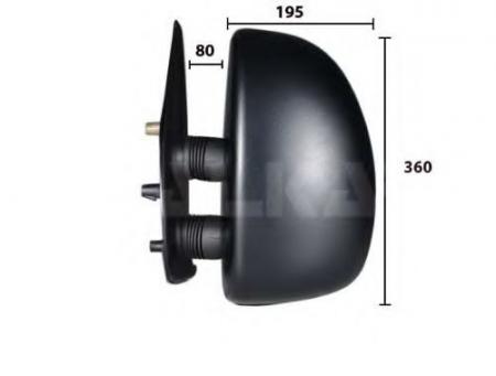 ЗЕРКАЛО ПРАВОЕ МЕХАНИЧЕСКОЕ 9255961