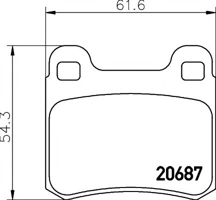 . .DB W124/W202 2068701