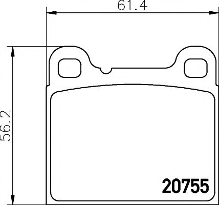     VOLVO: 240 74-93, 240 KOMBI 74-93, 260 74-82, 260  77-78, 260  75-82, 740 83-92, 740 KOMBI 84-92, 760 81-92, 760 KOMBI 82-92, 7 2075506
