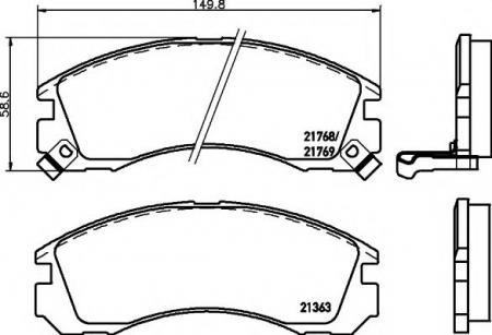     CITROEN: C-CROSSER 07-,  MITSUBISHI: ECLIPSE I 91-95, GALANT V 92-96, GALANT V  92-96, GALANT VI 96-04, GALANT VI  96-03, L 2136301