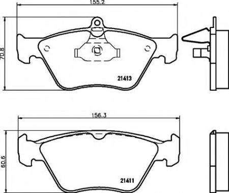     OPEL: CALIBRA A 92-97, OMEGA B 94-00, OMEGA B  94-99, VECTRA A 93-95, VECTRA A  93-95,  SAAB: 900 II 93-98, 900 II  9 2141101 TEXTAR