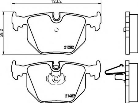     BMW: 3 99-05, 3 TOURING 99-05, 3  00-, 3  00-, X3 04- 2148703