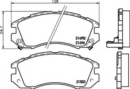     SUBARU: IMPREZA 92-00, IMPREZA  95-00, IMPREZA  92-00, LEGACY I 89-94, LEGACY I  89-94, LEGACY II 94-99, LEGACY II  2149501