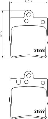     MERCEDES-BENZ: C-CLASS 00-, C-CLASS T-MODEL 01-, C-CLASS  01-, CLC-CLASS 08-, CLK 02-, CLK  03-, E-CLASS  94-98, E-CLASS  2189803