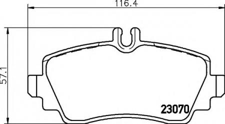     MERCEDES-BENZ: A-CLASS 97-04 2307003