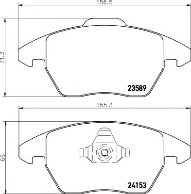     CITROEN: C4 04-, C4  04-,  PEUGEOT: 307 03-, 307 BREAK 04-, 307 CC 03-, 307 SW 04-, 308 07-, 308 SW 07- 2358901