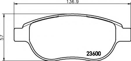    CITROEN: C4 04-, C4  04-, XSARA 00-05, XSARA BREAK 00-05, XSARA PICASSO 99-, XSARA  00-05,  PEUGEOT: 206  03-, 207 06-, 207 2360001
