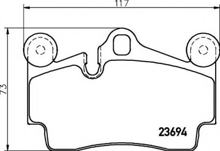     AUDI: Q7 06-,  PORSCHE: CAYENNE 02-,  VW: TOUAREG 02- 2369402