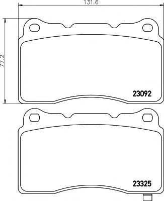     MITSUBISHI: LANCER  04-,  SUBARU: IMPREZA 01-, IMPREZA  05- 2309204