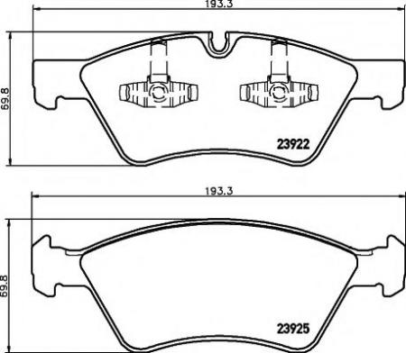     MERCEDES-BENZ: E-CLASS 03-, E-CLASS T-MODEL 03-, GL-CLASS 06-, M-CLASS 05-, R-CLASS 06- 2392201
