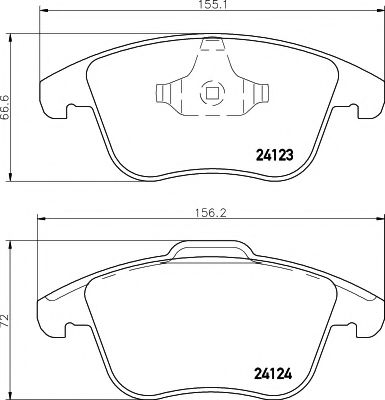     FORD:GALAXY 05.06-,MONDEO IV 03.07-,MONDEO IV TURNIER 03.07-,MONDEO IV  03.07-,S-MAX 05.06-, VOLVO:S80 II 03.06- 2412301
