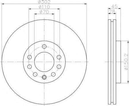    D=302 SAAB 9-3 II 92118300