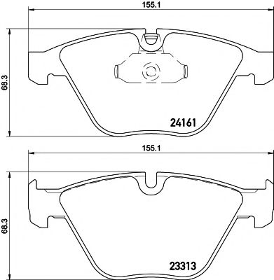     BMW: 3 06-, 3 TOURING 06-, 3  07-, 3  06- 2331303