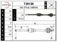   835MM CITROEN C15, PEUGEOT 205 1.0-1.4 MA 87> T39100