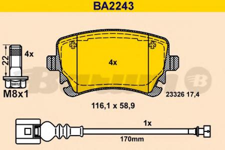 ДЕТАЛЬ BA2243