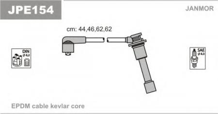 КОМПЛЕКТ ПРОВОДОВ ЗАЖИГАНИЯ MAZDA: MX3 1.6 93- JPE154