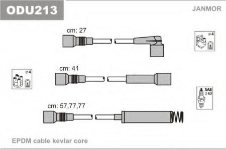    OPEL: CALIBRA A 90-97, KADETT E 90-91, KADETT E  85-91, KADETT E  85-91, VECTRA A 88-95, VECTRA A  88-95 ODU213