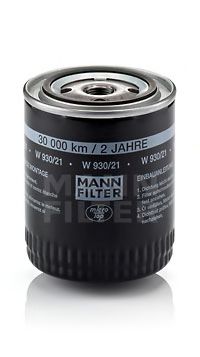 MANN-FILTER МАСЛЯНЫЙ ФИЛЬТР W930/21
