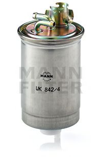 MANN-FILTER ТОПЛИВНЫЙ ФИЛЬТР WK842/4