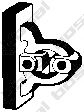 КРЕПЛЕНИЕ ГЛУШИТЕЛЯ BMW E46 318D/320D 98-01/01-05 255-063