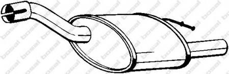 ГЛУШИТЕЛЬ FORD FOCUS 1.6 98-04 (HATCH) 154-371