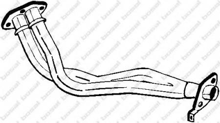 ПРИЕМНАЯ ТРУБА ДЛЯ OPELKADETT84-911.3 782-925