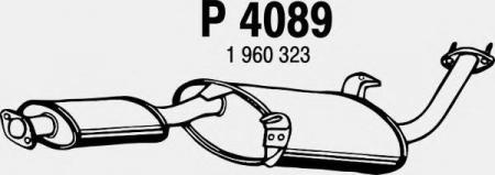  . Nissan Terrano II 2.7TD (93-99) P4089 FENNO STEEL