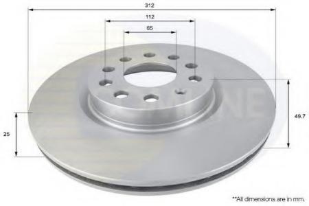 ДИСК ТОРМОЗНОЙ ADC1449V