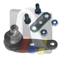 ОПОРА ШАРОВАЯ Л. БЕЗ Г/У AUDI: 80/90 88-91 93-05930-056