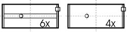 HL CIT XANTIA/ZX/PGT 405/406 1.6/1.9 82- +0.3 77130618