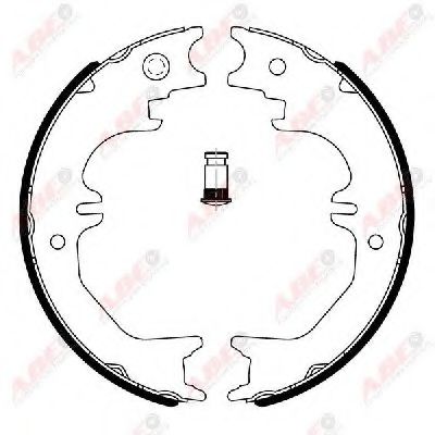 БАРАБАННЫЕ ТОРМОЗНЫЕ КОЛОДКИ C02082ABE