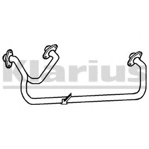 ТРУБА ВЫХЛОП. VW T3 82-92 120346