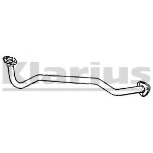 ТРУБА ПЕРЕДНЯЯ OPEL VECTRA A 88-95 301014