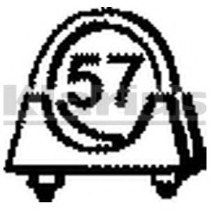 ХОМУТЫ УНИВЕР. D58ММ 430194