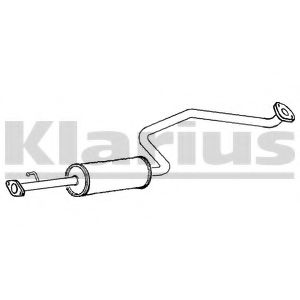 ГЛУШИТЕЛЬ СРЕД.Ч. NISSAN PRIMERA (02-) 260878
