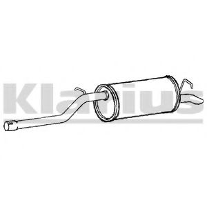 ГЛУШИТЕЛЬ ЗАДНИЙ VW CADDY III (04-) 240786