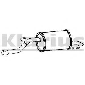 ГЛУШИТЕЛЬ ЗАДН. OPEL CORSA D 06- 210923