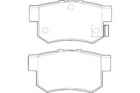     HONDA ACCORD (CB) (43022-SN7-E50) WAGNER WBP21719A