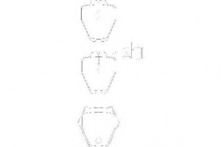КОЛОДКИ ДИСКОВЫЕ П. AUDI A8 2.8 / 3.7 / 4.2 96-02 WBP23119A