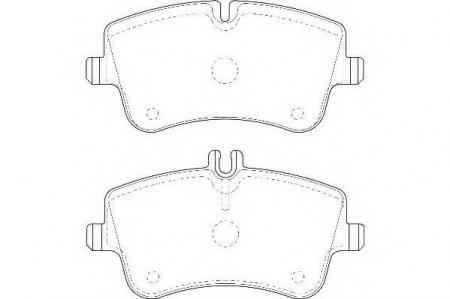 WBP23144A =FDB1428 [0034202520] ������� �������� �. MB W203 1.8-2.2CDI 00> WBP23144A