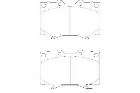 WBP23524A =FDB1456 [0446560151]   . TOYOTA LAND CRUISER 100 4.7I 32V/4.2TD 98> WBP23524A
