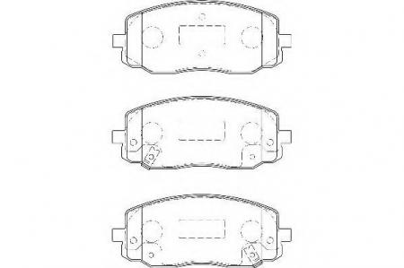 WBP24275A =FDB1783=1133 02=D11154M-01 [581010XA10]   . KIA PICANTO 1.0 / 1.1D 04> WBP24275A