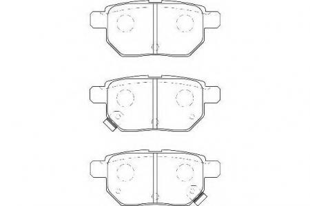 WBP24610A =FDB4042=1286 02 [0446612130]   . TOYOTA AURIS/YARIS 1.0VVT-I -2.2D 06> WBP24610A