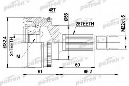   - TOYOTA: AVENSIS 99-03, AVENSIS LIFTBACK 99-03, AVENSIS STATION WAGON 99-03, AVENSIS VERSO 01- PCV3445