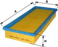 ФИЛЬТР ВОЗДУШНЫЙ AG235