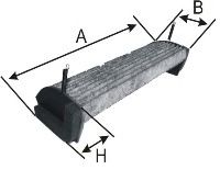 ФИЛЬТР САЛОННЫЙ ВАЗ 2114 ДО 2006 ГОДА УГОЛЬНЫЙ AG928 CFC